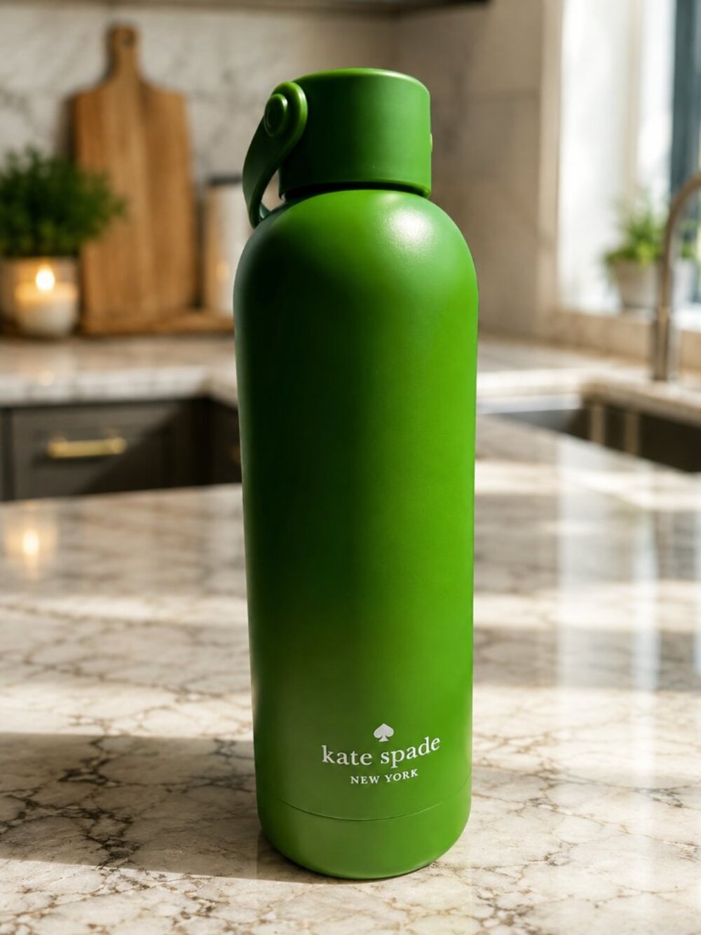 Kate Spade Green Insulated Water Bottle
